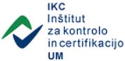 IKC - Inštitut za kontrolo in certifikacijo UM Hoče