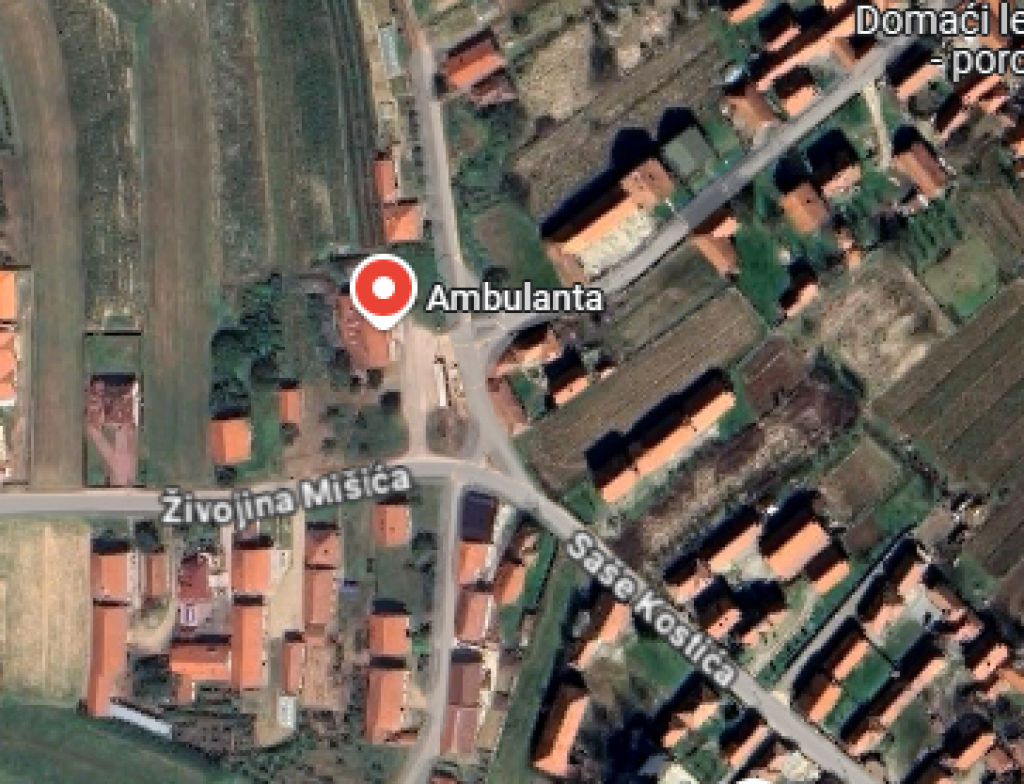 Zdravstvena stanica Velika Grabovnica kod Leskovca