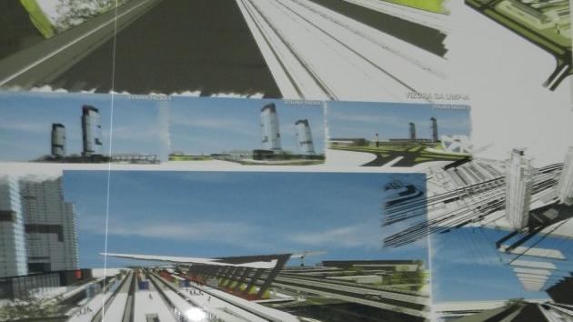 Urbanističko-arhitektonska rešenja autobuske i železničke stanice u novobeogradskom Bloku 42