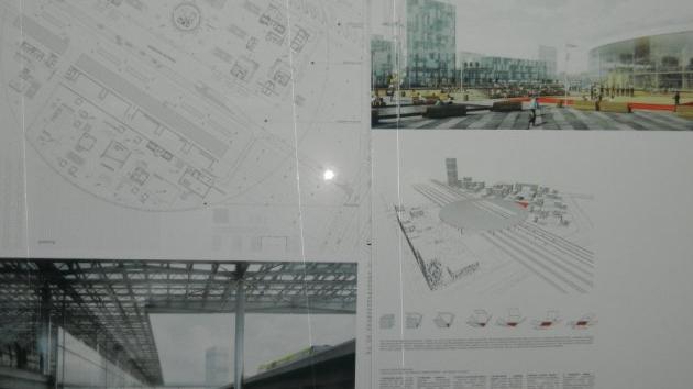 Urbanističko-arhitektonska rešenja autobuske i železničke stanice u novobeogradskom Bloku 42