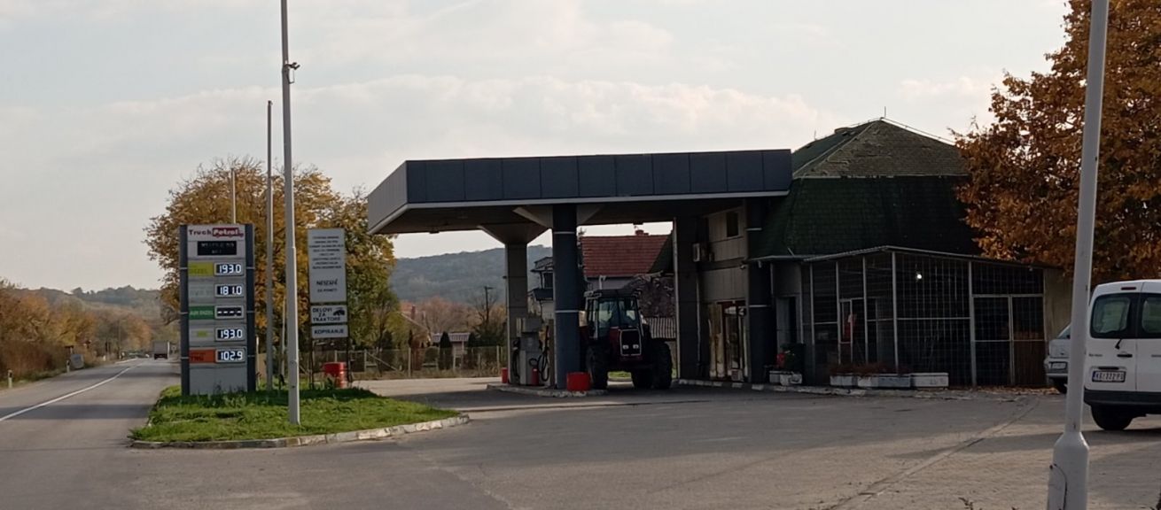 Truck petrol Brzan kod Batočine