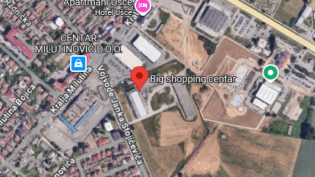 Projekat: Big shopping centre Šabac