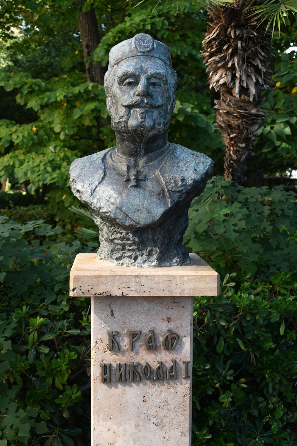 Bista kralja Nikole Petrovića Bar