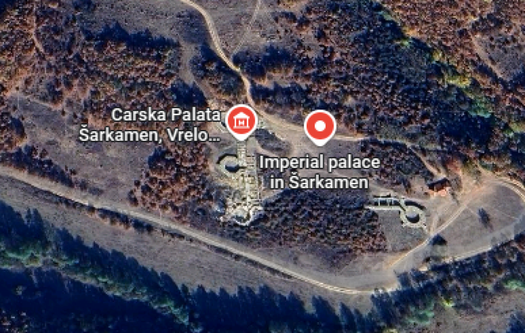 Carska palata Vrelo Šarkamen kod Negotina