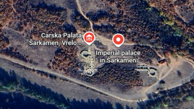 Carska palata Vrelo Šarkamen kod Negotina