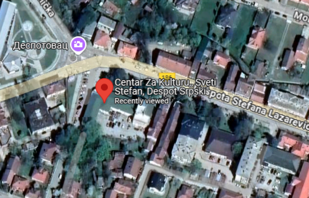 Centar za kulturu Sveti Stefan despot srpski Despotovac
