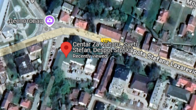Centar za kulturu Sveti Stefan despot srpski Despotovac