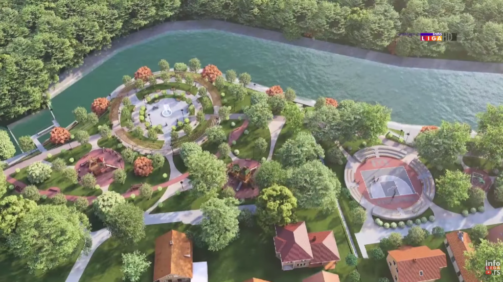 Centralni gradski park Ivanjica