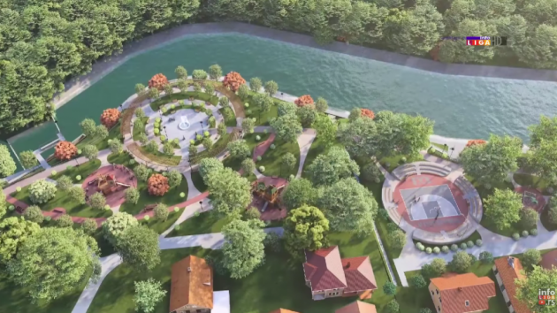 Centralni gradski park Ivanjica