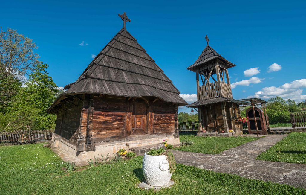 Crkva brvnara Svetog Jovana Gorobilje Požega