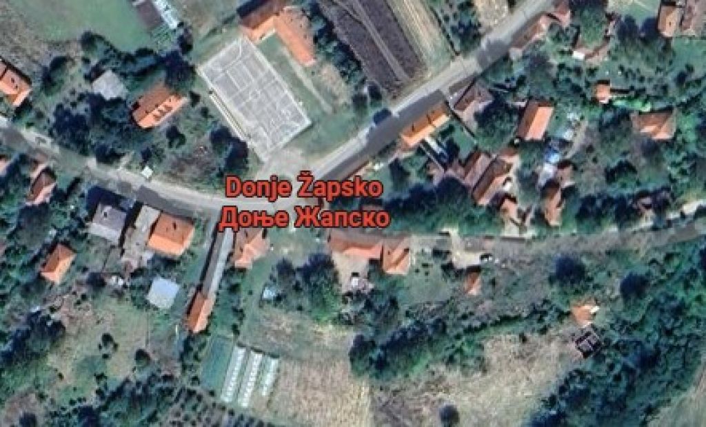 naselje Donje Žapsko kod Vranja