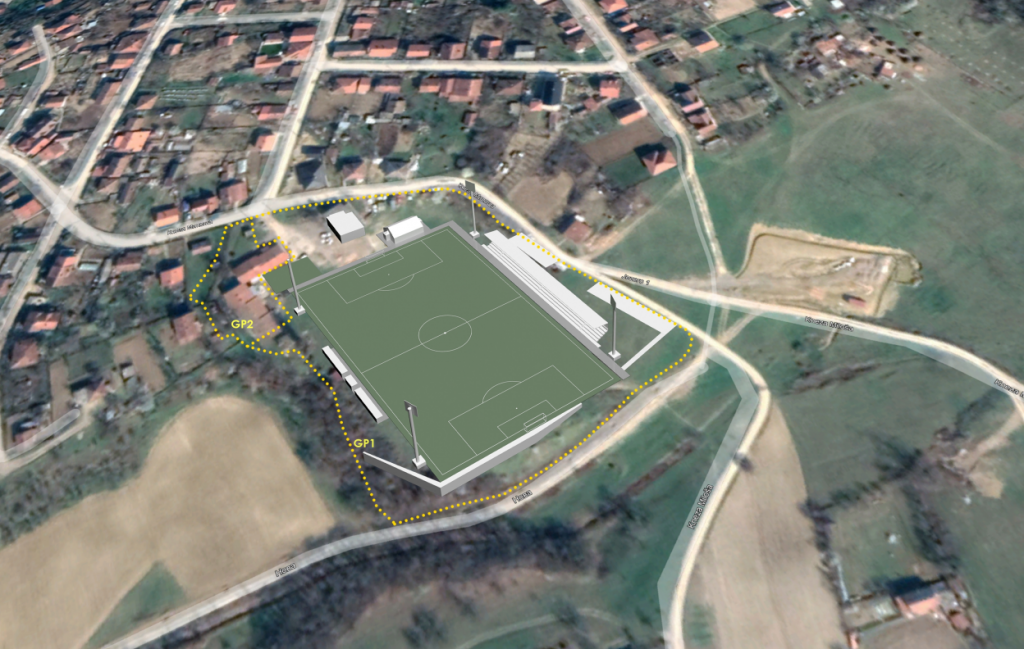 Fudbalski stadion Lepenski vir Donji Milanovac