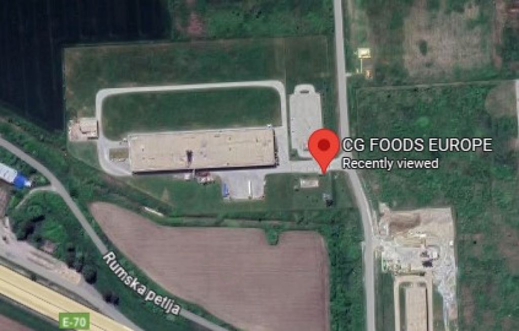 Fabrika instant nudli CG Foods Europe Ruma