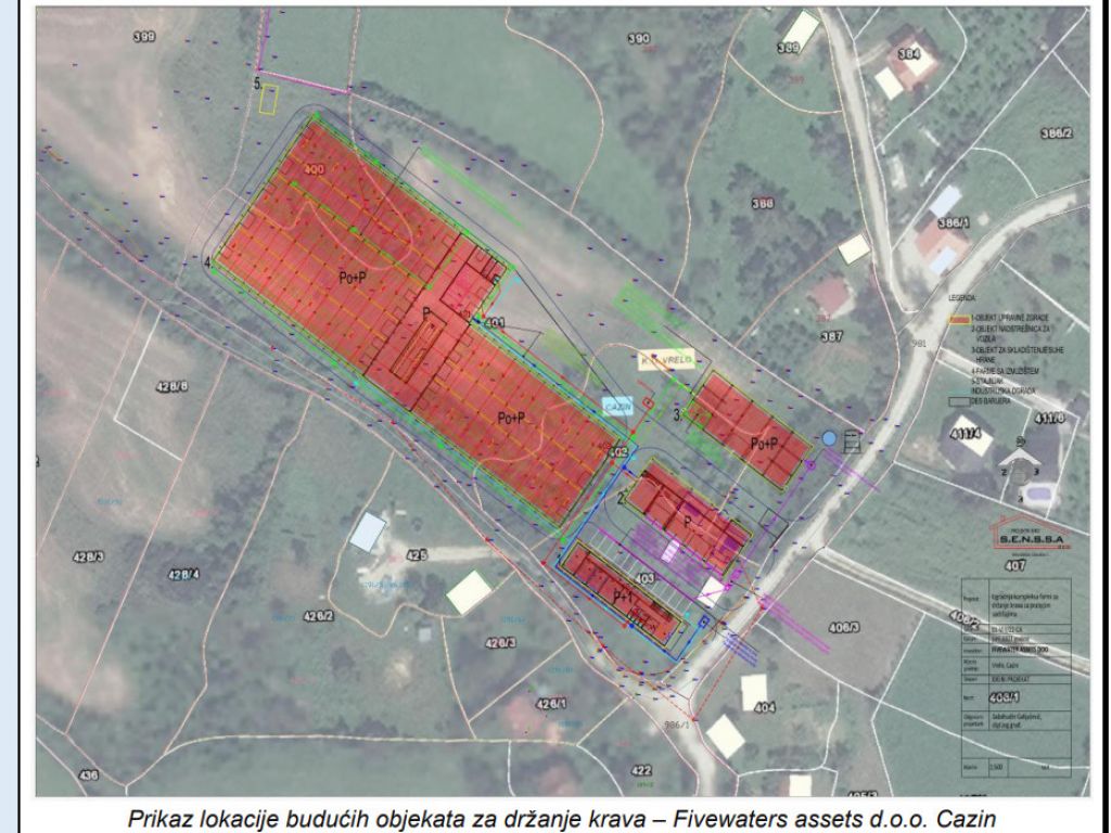 Fivewater assets farma krava muzara Vrelo Cazin