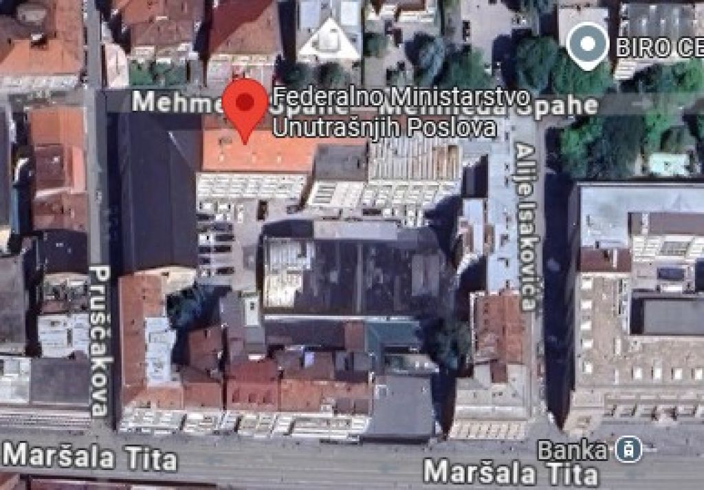 Federalno ministarstvo unutrašnjih poslova Sarajevo