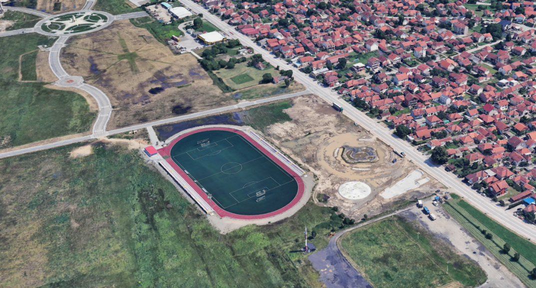 Fudbalski stadion Jedinstvo Kruševac