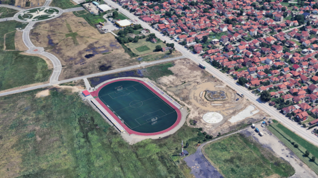 Fudbalski stadion Jedinstvo Kruševac