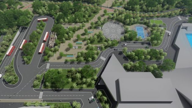 Projekat: Podzemna garaža Linijski park Beograd
