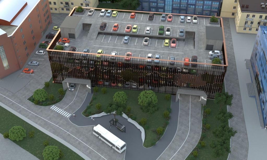 Javna garaža Aleja centar Platonova Banja Luka