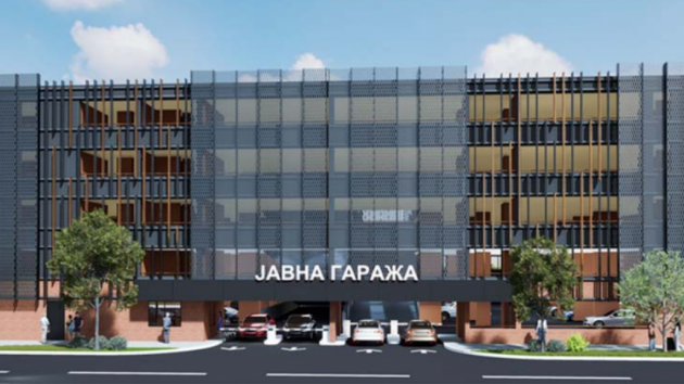 Projekat: garaža Univerzitetski klinički centar Niš
