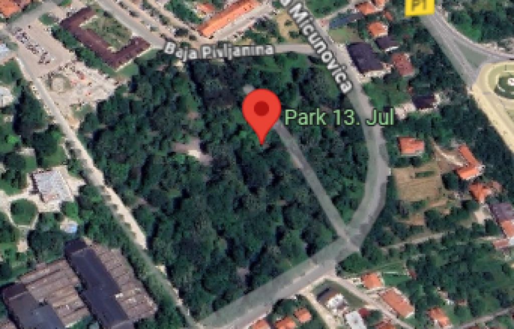 Gradski park Cetinje