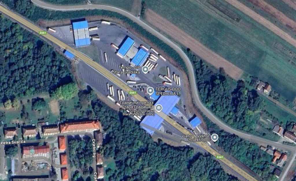 integrisani granični prelaz Gradiška