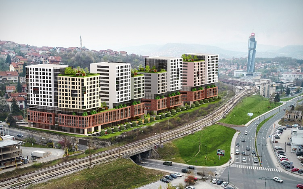 stambeni kompleks Green City Pofalići Novo Sarajevo