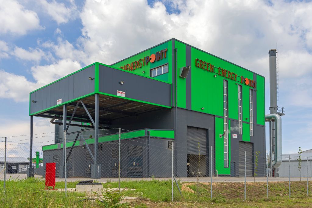 Termoelektrana na biomasu i peletara Green Energy point Boljevac