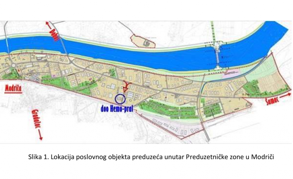 pogon za tretman otpada Hemo pral Modriča