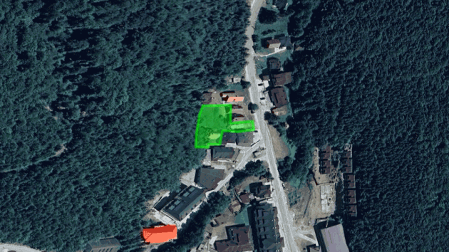 Hotel Beli vuk gradnja 1976 Kopaonik