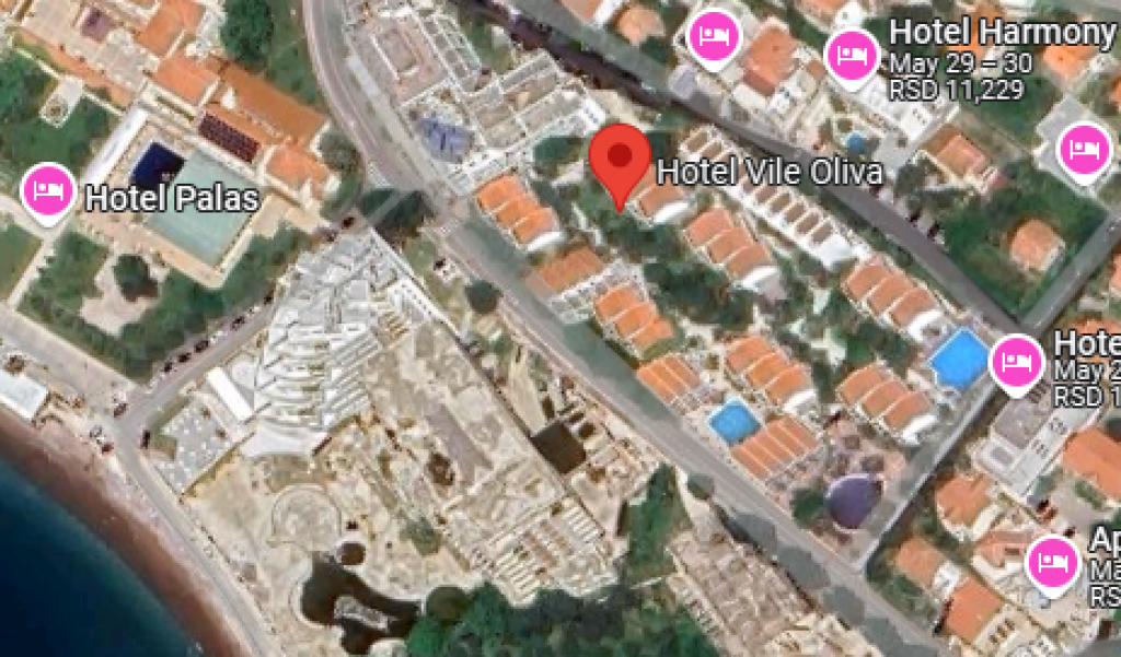 Hotel Vile Oliva Petrovac