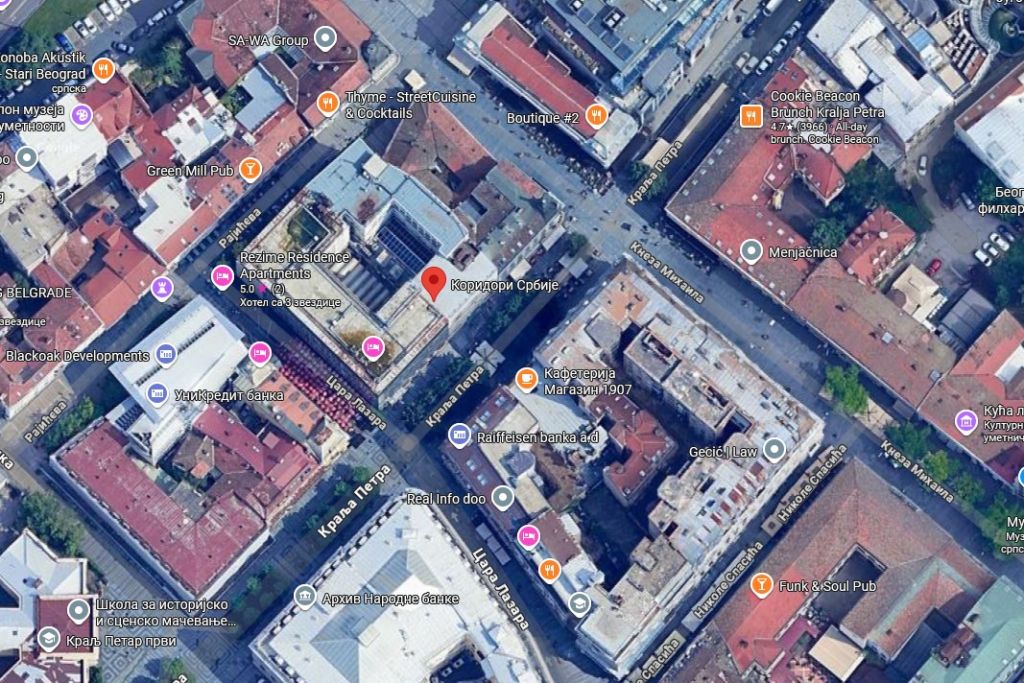 Upravna zgrada JP Koridori Srbije Beograd