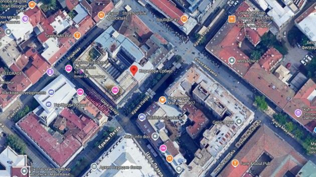 Upravna zgrada JP Koridori Srbije Beograd