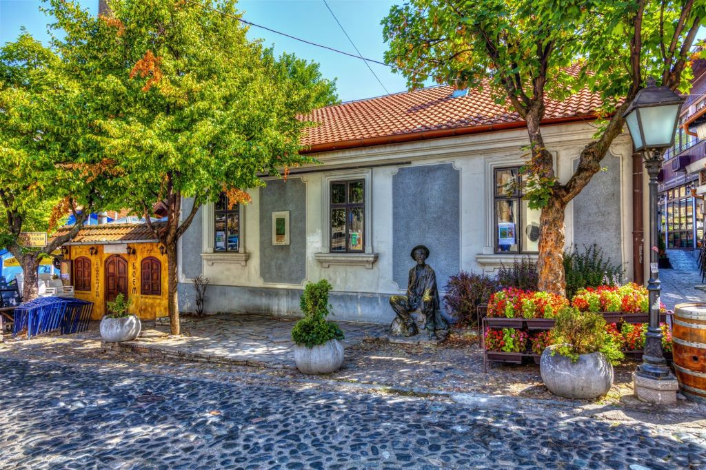 kuća i spomenik Đure Jakšića u Skadarliji