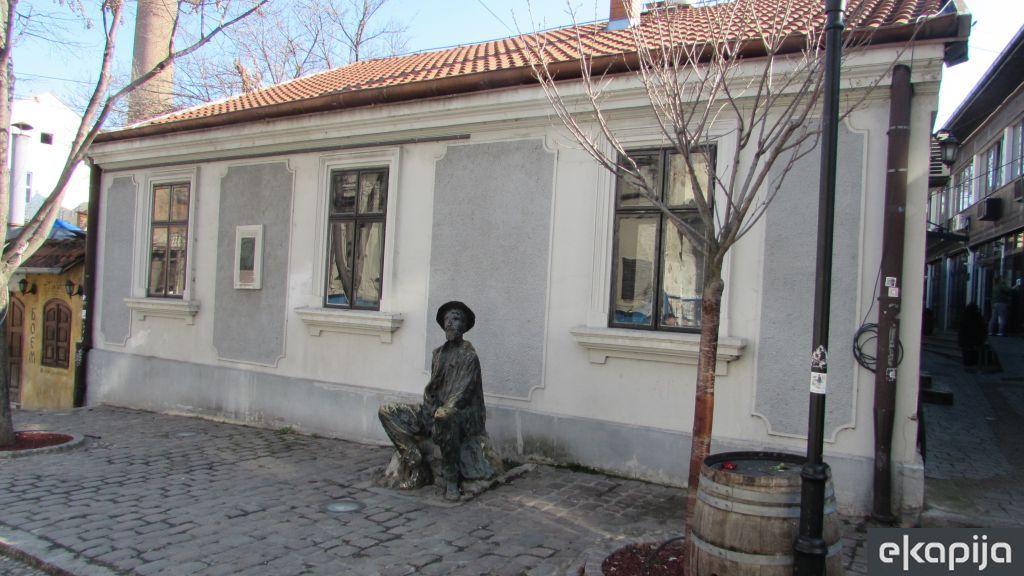 kuća i spomenik Đure Jakšića u Skadarliji
