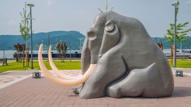 Gradski park i spomenik Mamuta Donji Milanovac