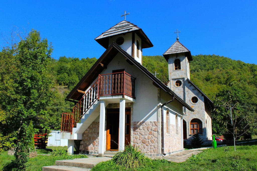 naselje Dobrunska rijeka kod Višegrada