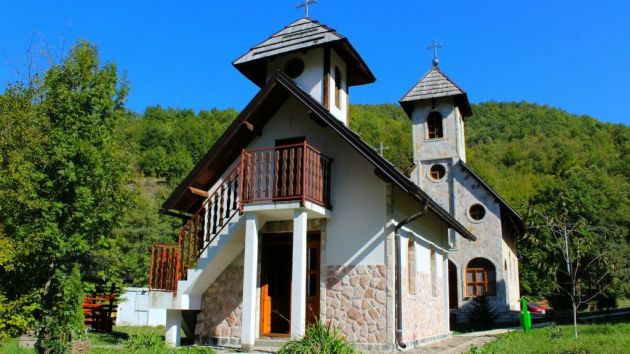 naselje Dobrunska rijeka kod Višegrada