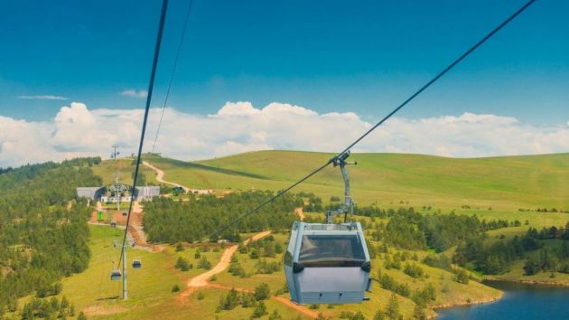 Gold gondola međustanica Ribničko jezero