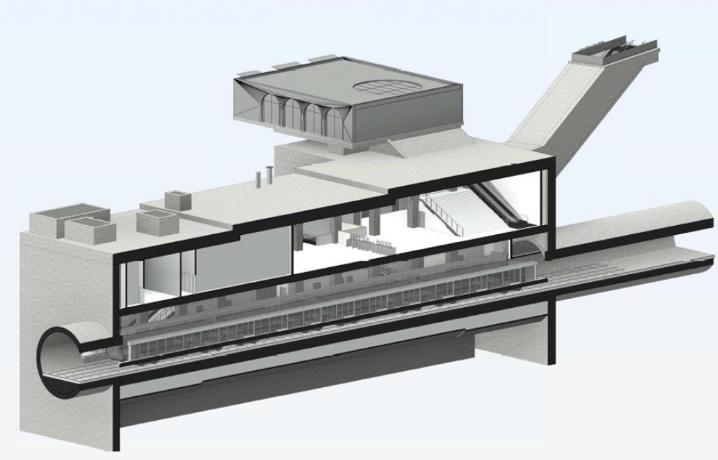 metro stanica Skadarlija