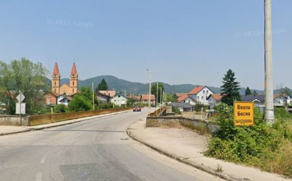 most preko rijeke Bosne Žepče