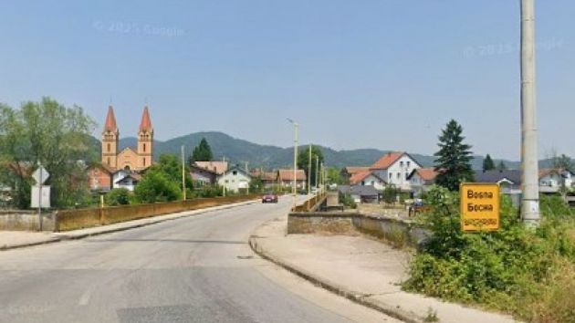 most preko rijeke Bosne Žepče