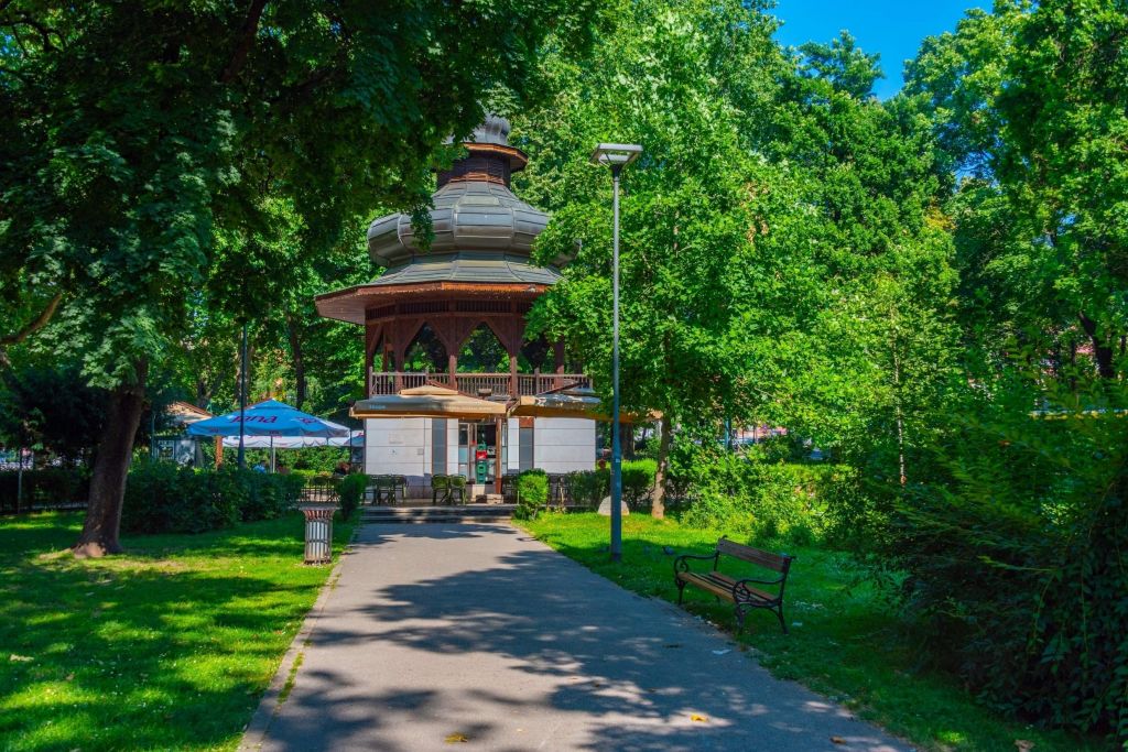 Park i Muzički paviljon At mejdan Sarajevo