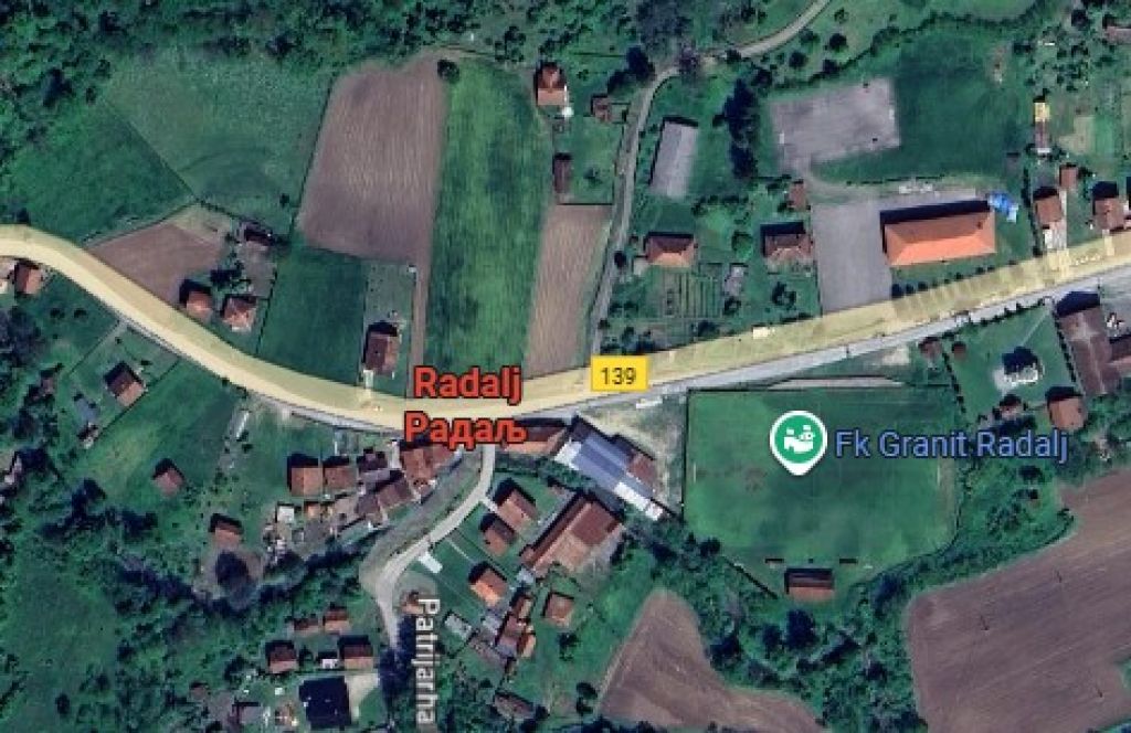 naselje Radalj kod Malog Zvornika