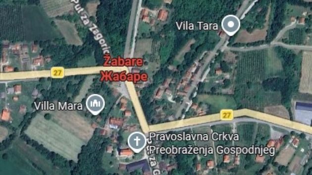 naselje Žabare kod Topole