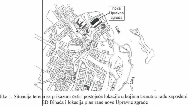 Projekat: Nova upravna zgrada Elektroprivrede Bihać