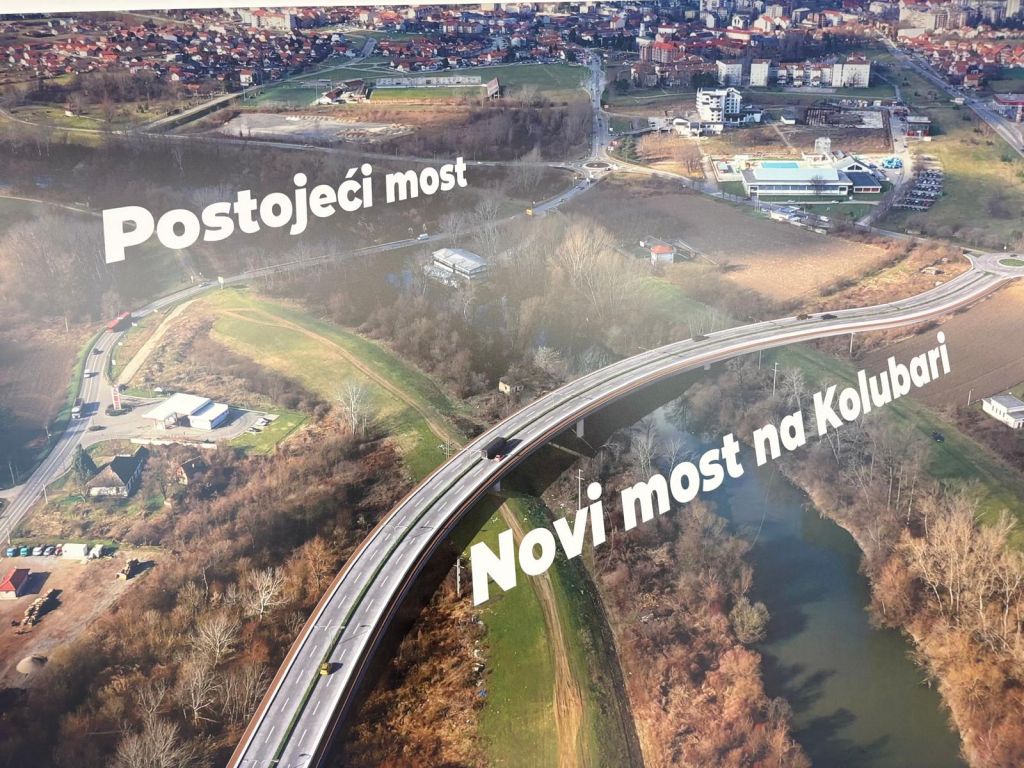 Novi most na Kolubari Obrenovac