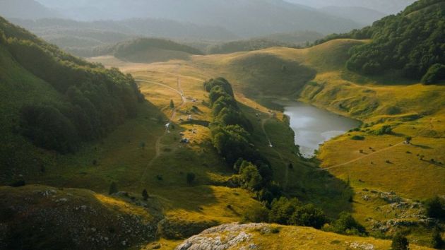 Orlovačko jezero na Zelengori