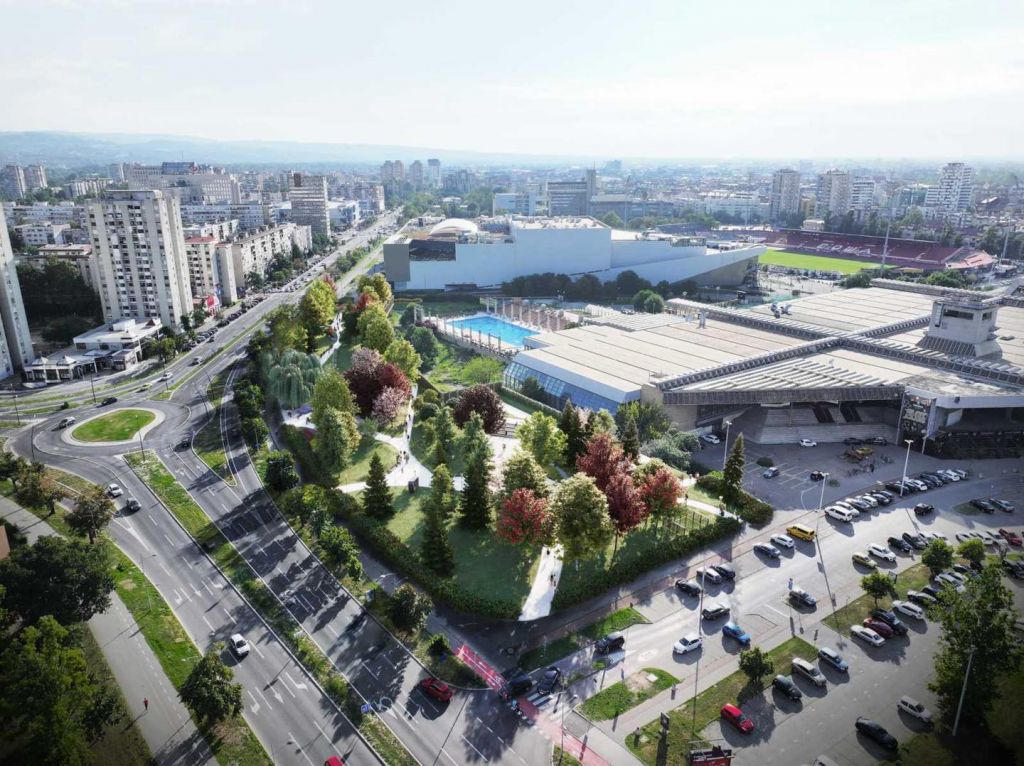park kod Spensa Novi Sad