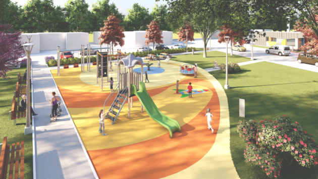 Projekat: Park Slavija Ćuprija